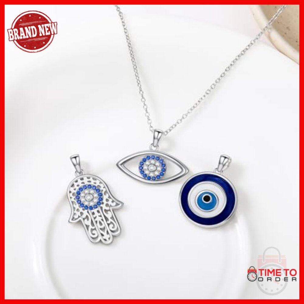 Sterling Silver Interchangeable Pendant Necklace … - image 4